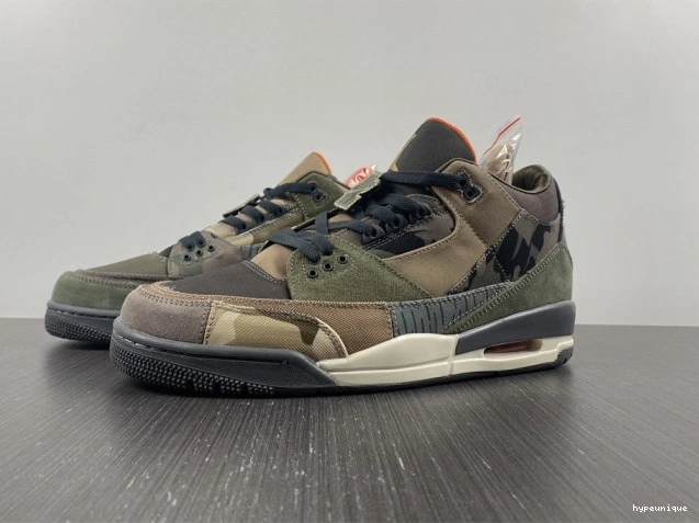 HYPE Air 3 Retro Camo Patchwork Jordan DO1830-200 0708